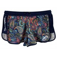 SHORTS QUICKSAND EASY DRY - AZUL/FLORAL